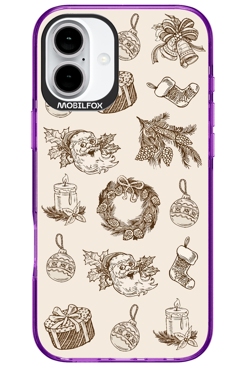 Christmas Paper - Apple iPhone 16 Plus