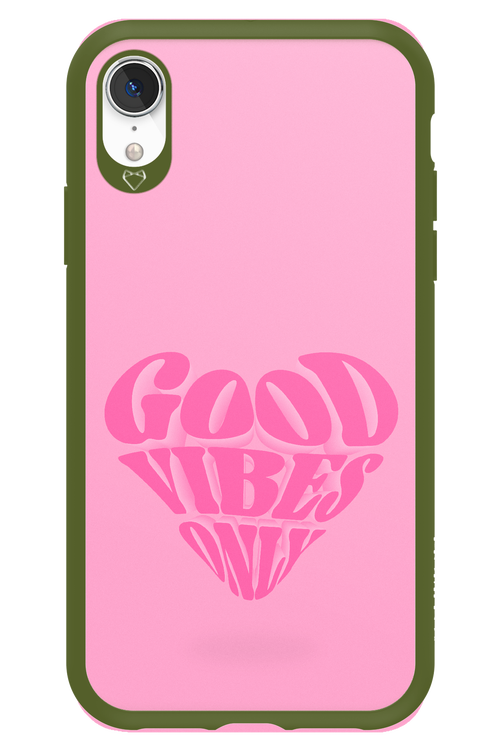 Good Vibes Heart - Apple iPhone XR