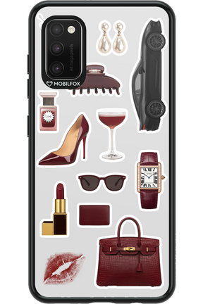Classy Burgundy - Samsung Galaxy A41