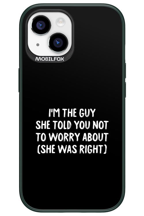 She was right 2.0 - Apple iPhone 15