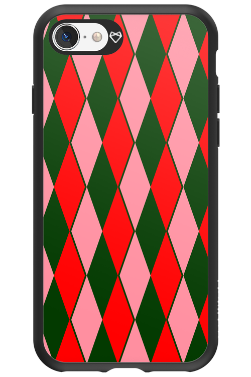 Retro Christmas - Apple iPhone 8