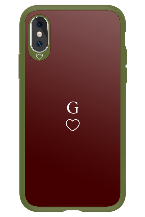 G Burgundia 2.0 - Apple iPhone XS