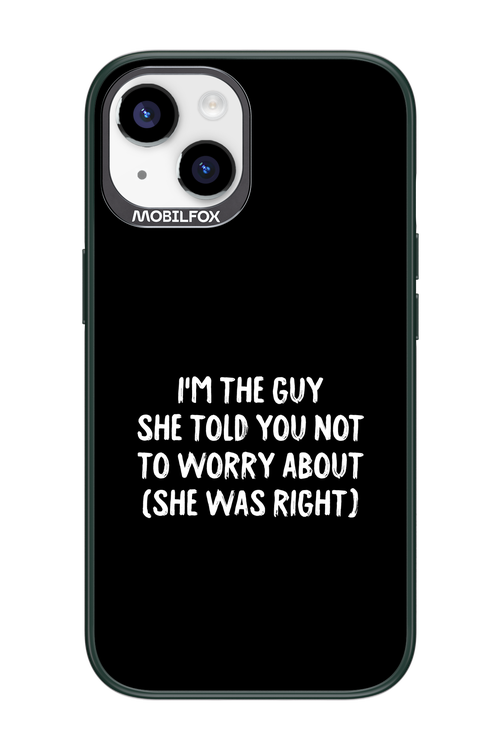 She was right 2.0 - Apple iPhone 14