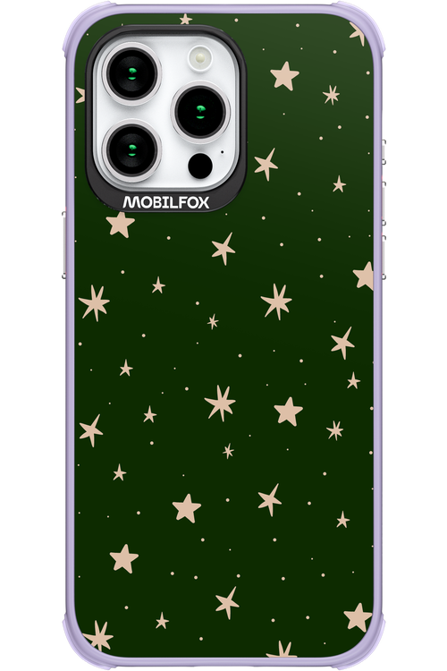 Forest Green Stars - Apple iPhone 15 Pro Max