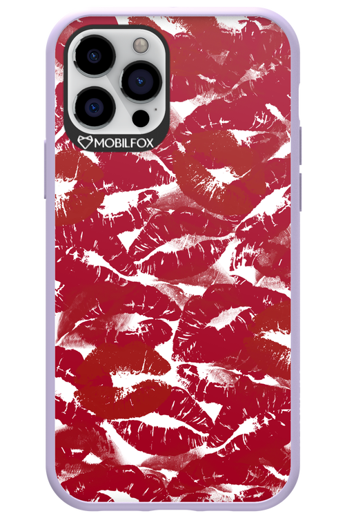 Burgundy and Kiss 2.0 - Apple iPhone 12 Pro