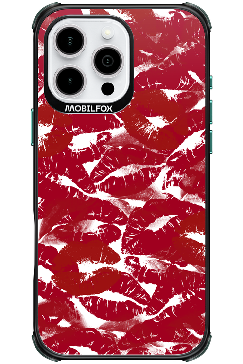 Burgundy and Kiss 2.0 - Apple iPhone 16 Pro Max