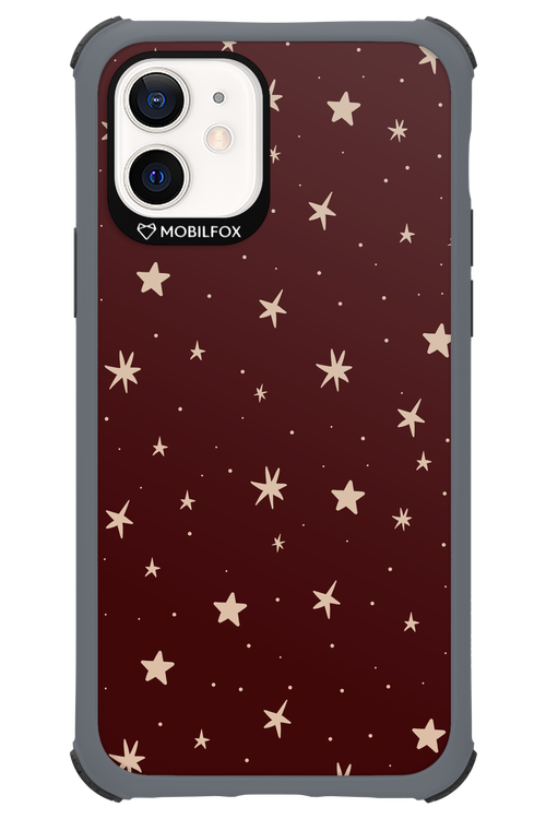 Burgundy Stars - Apple iPhone 12