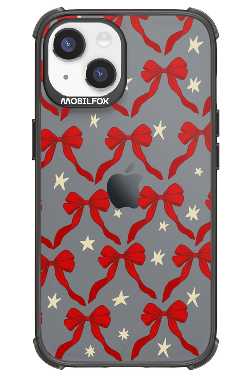 Bow & Stars (Transparent) - Apple iPhone 14