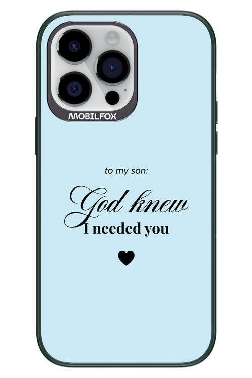 To My Son 2.0 - Apple iPhone 14 Pro Max