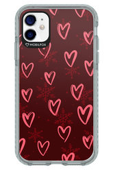 Christmas Hearts - Apple iPhone 11