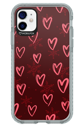 Christmas Hearts - Apple iPhone 11