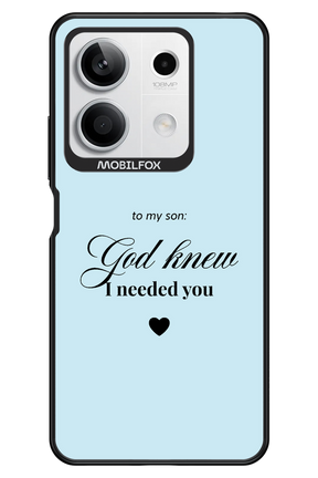 To My Son - Xiaomi Redmi Note 13 5G