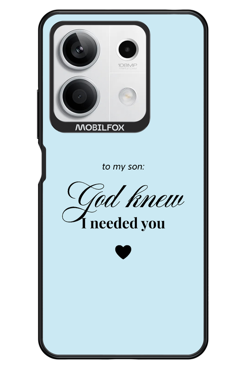 To My Son - Xiaomi Redmi Note 13 5G