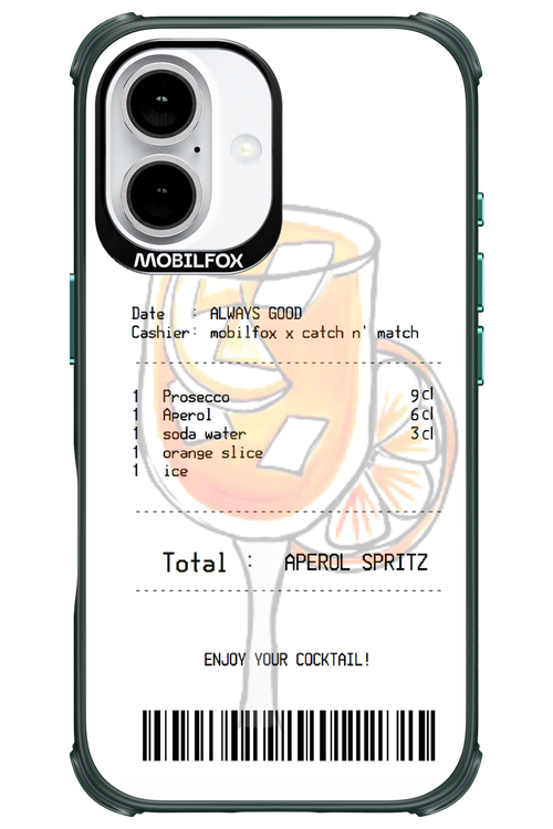 aperol spritz cocktail - Apple iPhone 16