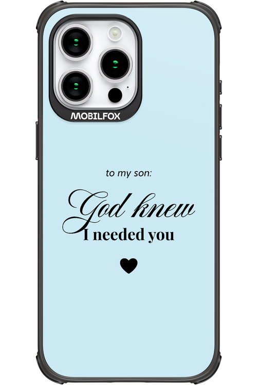 To My Son 2.0 - Apple iPhone 15 Pro Max