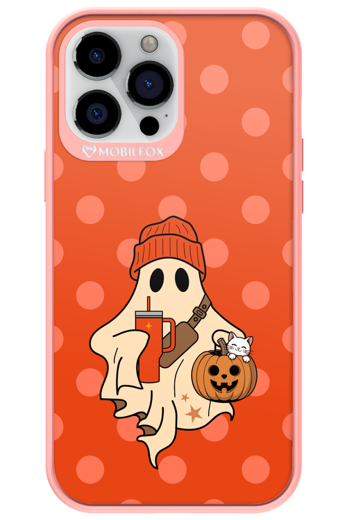 Ghost Girl (Orange) - Apple iPhone 13 Pro Max