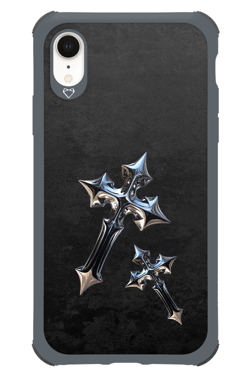 Chrome Crosses - Apple iPhone XR