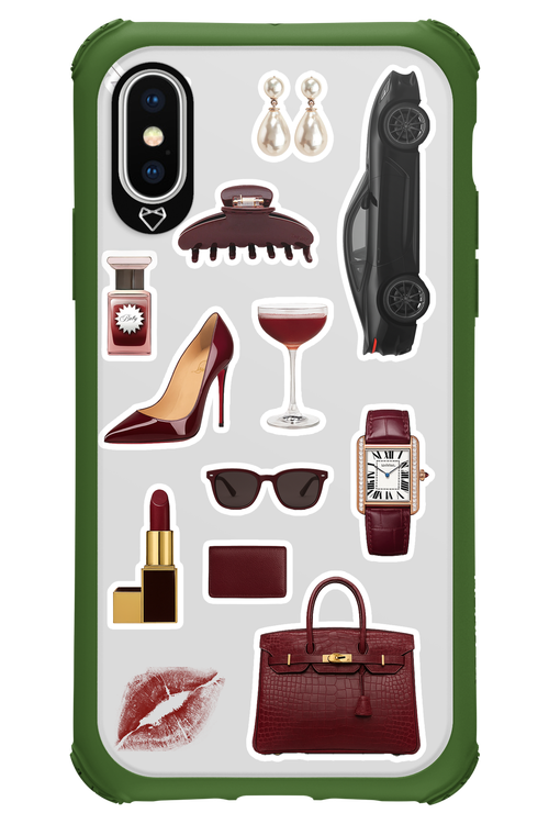 Classy Burgundy 2.0 - Apple iPhone X