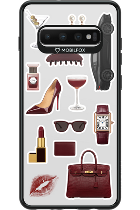 Classy Burgundy - Samsung Galaxy S10+