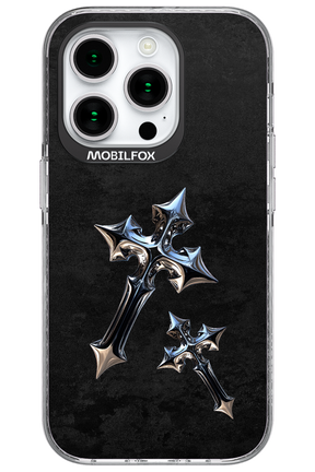 Chrome Crosses - Apple iPhone 15 Pro
