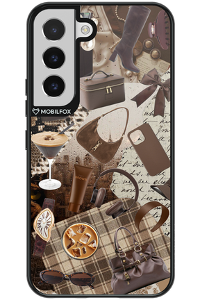 Brown Love - Samsung Galaxy S22
