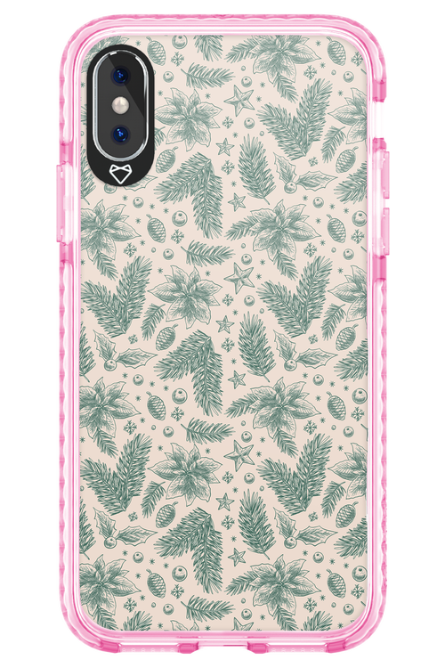 Green Christmas - Apple iPhone XS