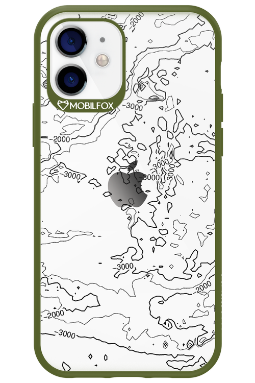Contour Map - Apple iPhone 12