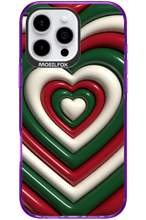 XMAS Hearts - Apple iPhone 16 Pro Max