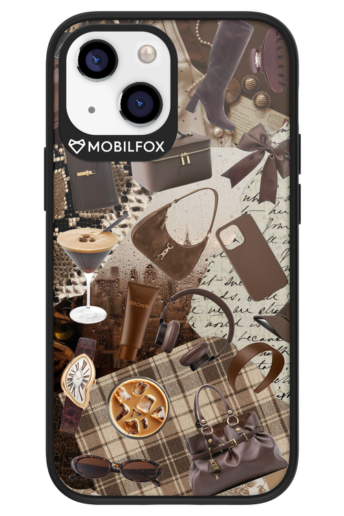Brown Love - Apple iPhone 13 Mini