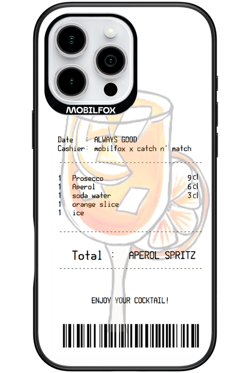 aperol spritz cocktail - Apple iPhone 16 Pro Max