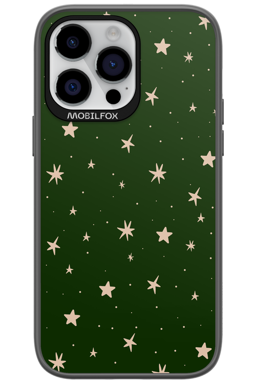 Forest Green Stars - Apple iPhone 14 Pro Max