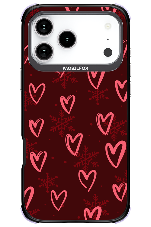 Christmas Hearts - Apple iPhone 17 Pro Max