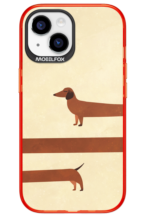 Stretchy Dog - Apple iPhone 15