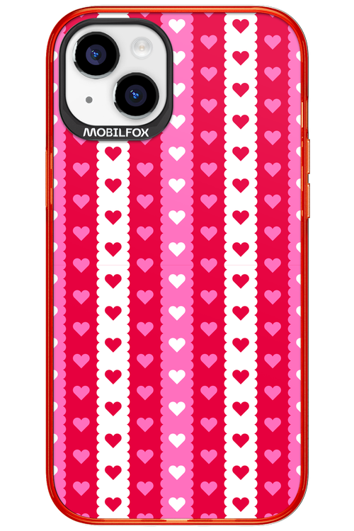 Christmas Heart Biscuit - Apple iPhone 15 Plus