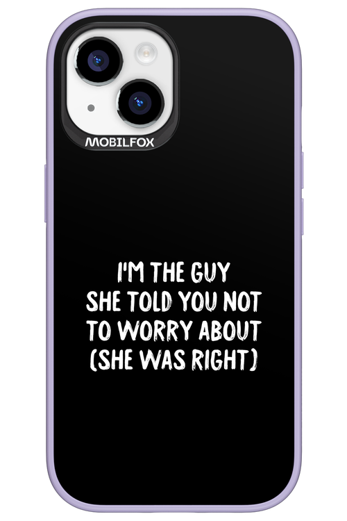 She was right 2.0 - Apple iPhone 15
