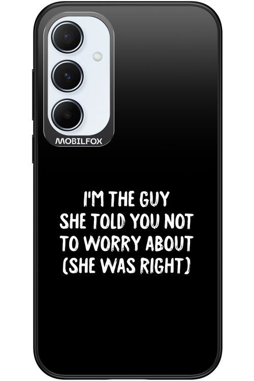 She was right 2.0 - Samsung Galaxy A55