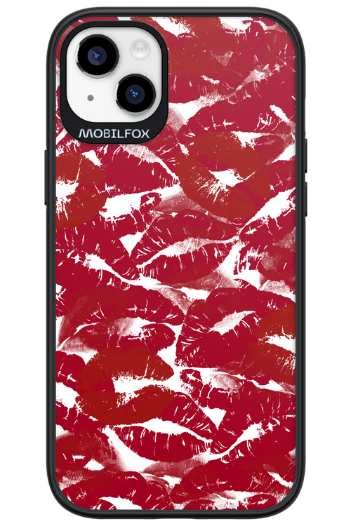 Burgundy and Kiss - Apple iPhone 14 Plus
