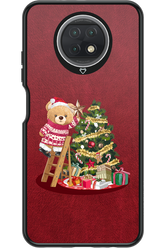 Christmas Bear (Burgundy) - Xiaomi Redmi Note 9T 5G