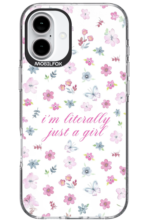 Just a girl pink - Apple iPhone 16 Plus