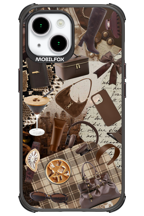Brown Love 2.0 - Apple iPhone 15