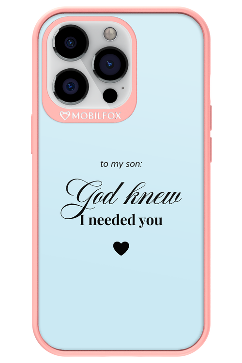 To My Son 2.0 - Apple iPhone 13 Pro