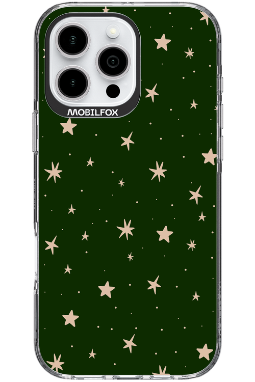 Forest Green Stars - Apple iPhone 16 Pro Max
