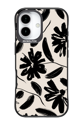 Monochrome Flowerss - Apple iPhone 17