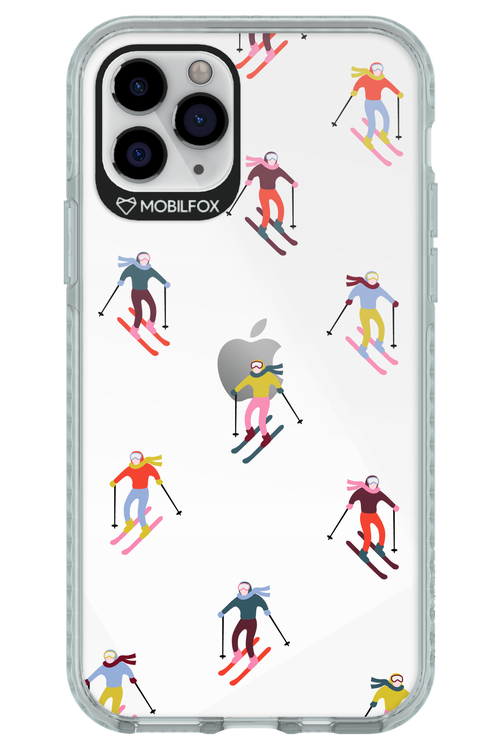 Snow Motion (Transparent) - Apple iPhone 11 Pro