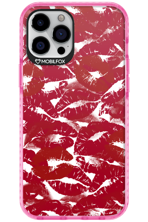 Burgundy and Kiss 2.0 - Apple iPhone 12 Pro Max