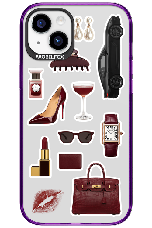 Classy Burgundy - Apple iPhone 15 Plus
