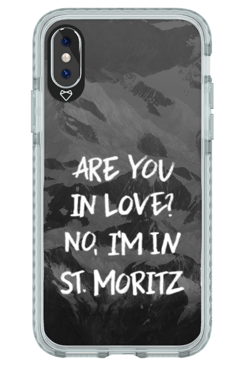 I'm in St. Moritz - Apple iPhone XS