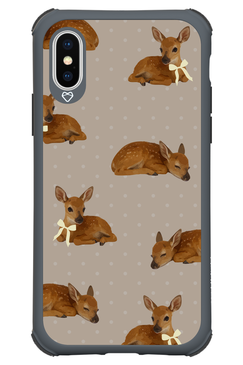 Deer and Dots - Apple iPhone XS