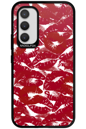 Burgundy and Kiss 2.0 - Samsung Galaxy A34