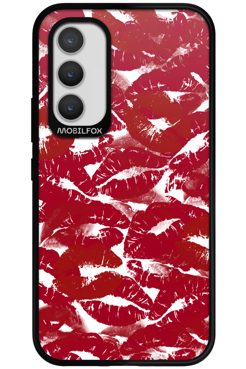 Burgundy and Kiss 2.0 - Samsung Galaxy A34